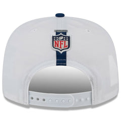 Dallas Cowboys New Era 2024 NFL Training Camp Golfer Snapback Hat White/Navy | NFL