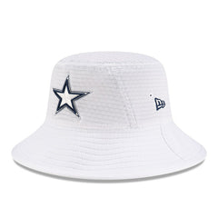 Dallas Cowboys New Era 2024 NFL Training Camp Stretch Bucket Hat White | NFL