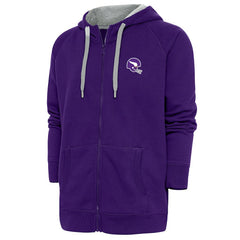 Minnesota Vikings Antigua Victory Full-Zip Hoodie Purple | NFL