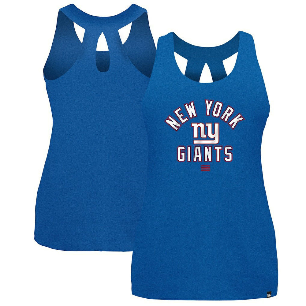 New York Giants New Era Women's 2024 NFL Training Camp Tank Top Royal | NFL
