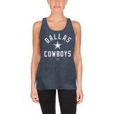 Dallas Cowboys New Era Women's 2024 NFL Training Camp Tank Top Navy | NFL