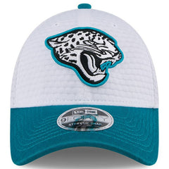 Jacksonville Jaguars New Era 2024 NFL Training Camp 9FORTY Adjustable Hat White/Teal | NFL