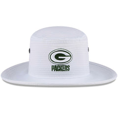 Green Bay Packers New Era 2024 NFL Training Camp Panama Bucket Hat White | NFL