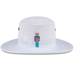 Miami Dolphins New Era 2024 NFL Training Camp Panama Bucket Hat White | NFL