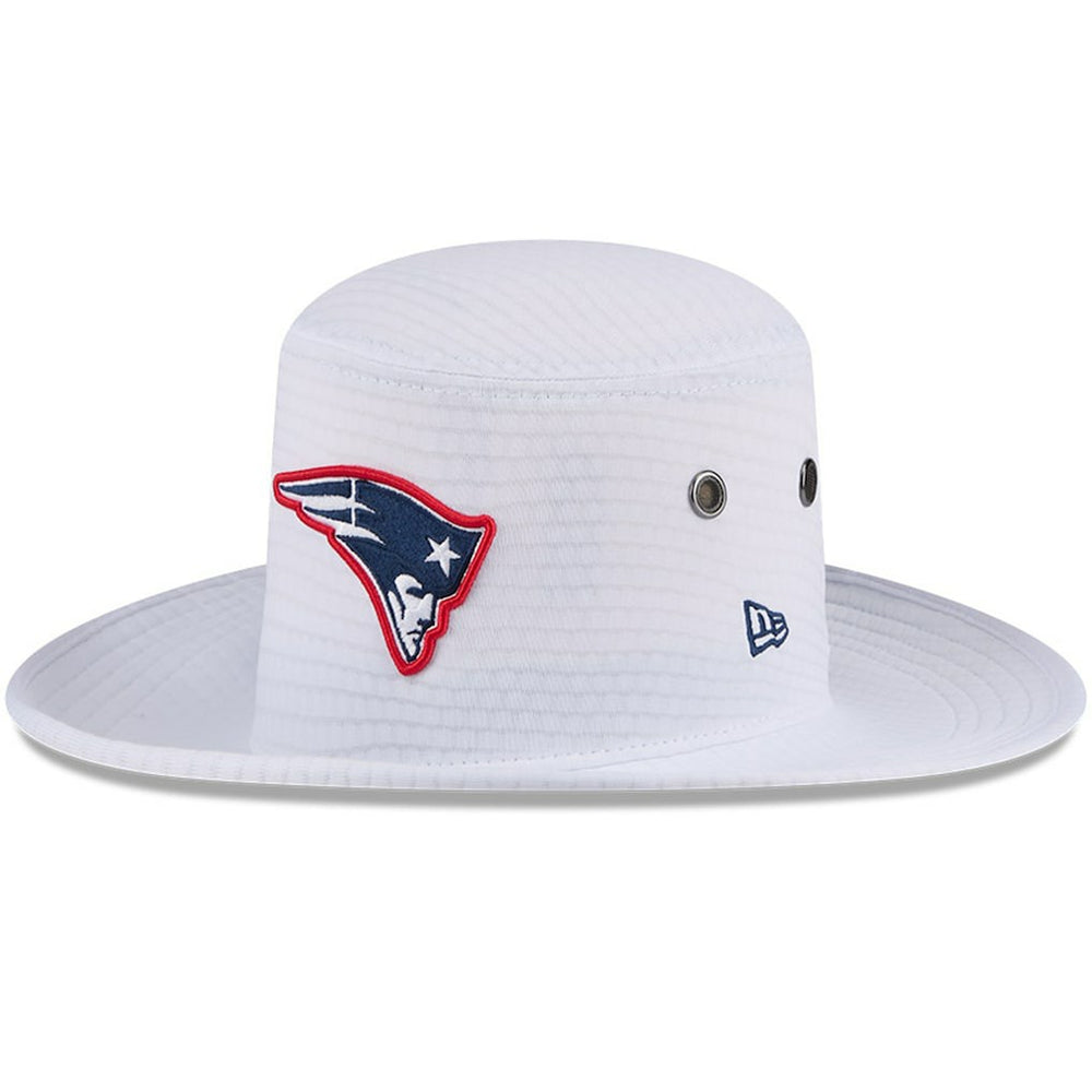 New England Patriots New Era 2024 NFL Training Camp Panama Bucket Hat White | NFL