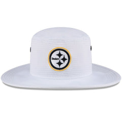 Pittsburgh Steelers New Era 2024 NFL Training Camp Panama Bucket Hat White | NFL