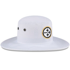 Pittsburgh Steelers New Era 2024 NFL Training Camp Panama Bucket Hat White | NFL