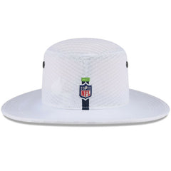 Seattle Seahawks New Era 2024 NFL Training Camp Panama Bucket Hat White | NFL