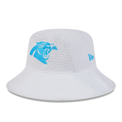 Carolina Panthers New Era 2024 NFL Training Camp Stretch Bucket Hat White | NFL
