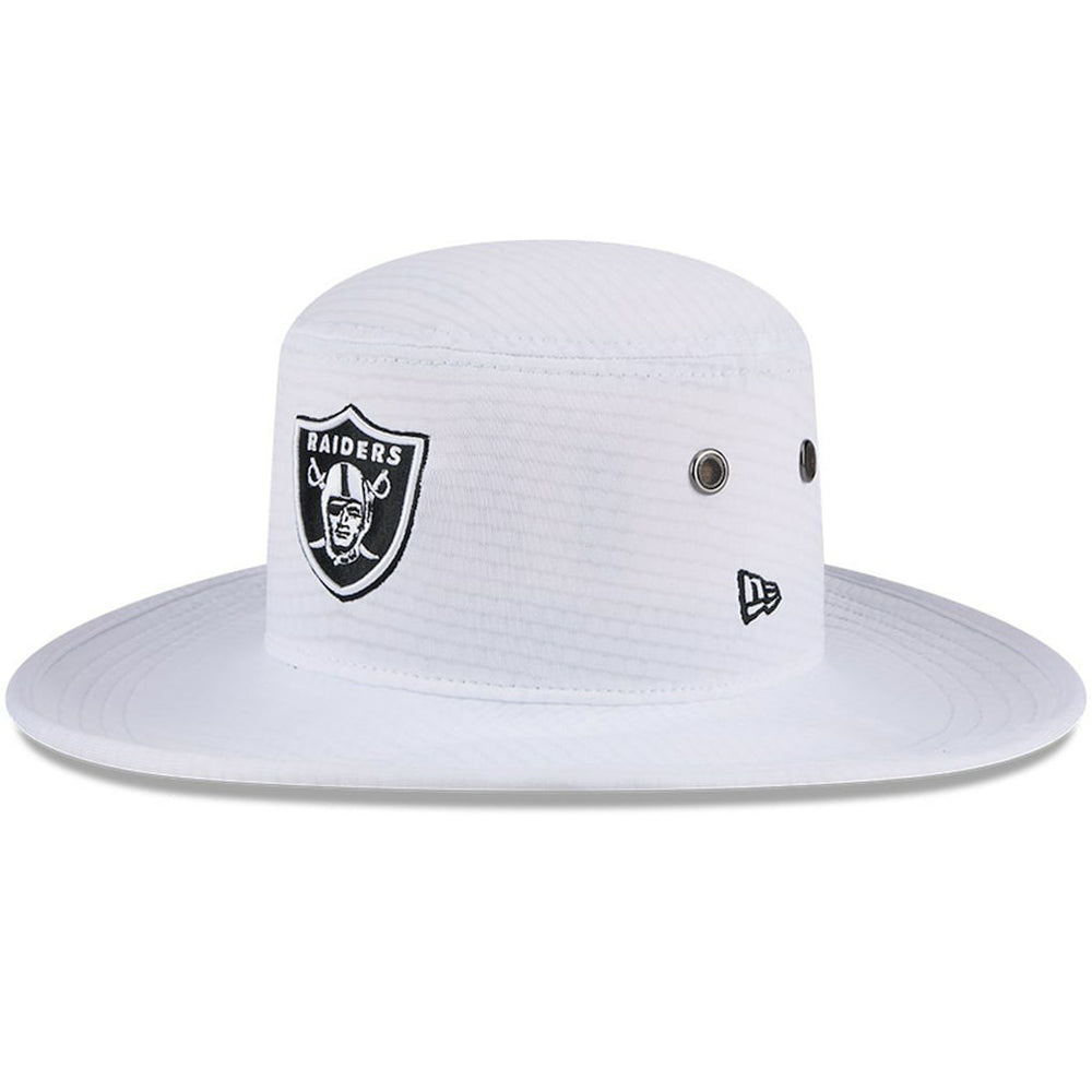 Las Vegas Raiders New Era 2024 NFL Training Camp Panama Bucket Hat White | NFL