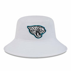 Jacksonville Jaguars New Era 2024 NFL Training Camp Stretch Bucket Hat White | NFL