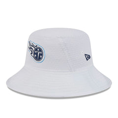 Tennessee Titans New Era 2024 NFL Training Camp Stretch Bucket Hat White | NFL