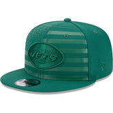 New York Jets New Era Independent 9FIFTY Snapback Hat Green | NFL