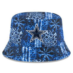 Dallas Cowboys New Era Shibori Bucket Hat Navy | NFL