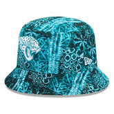 Jacksonville Jaguars New Era Shibori Bucket Hat Teal | NFL