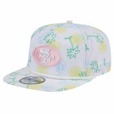 San Francisco 49ers New Era Vacay Golfer Snapback Hat White | NFL