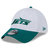 New York Jets New Era 2024 NFL Training Camp 39THIRTY Flex Hat White/Green | NFL