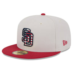 San Diego Padres New Era 2024 Fourth of July 59FIFTY Fitted Hat - MLB