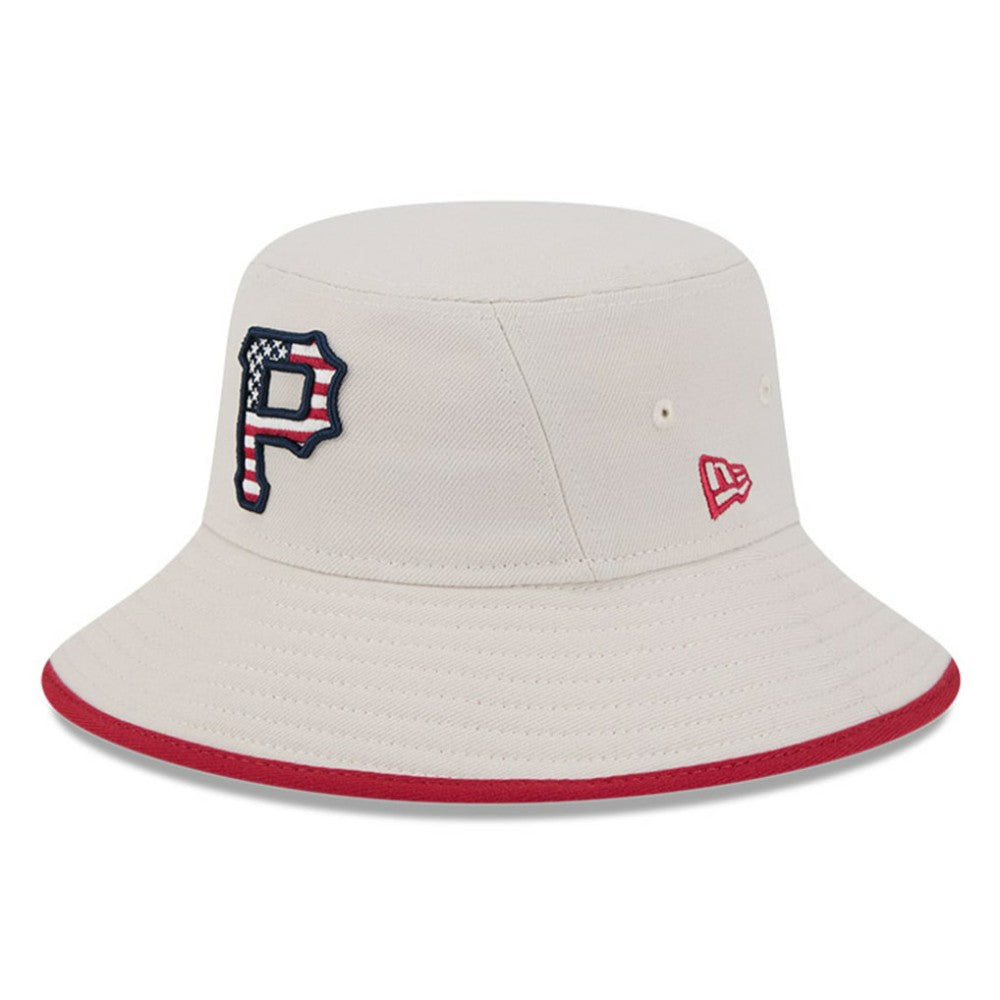 Pittsburgh Pirates New Era 2024 Fourth of July Bucket Hat - MLB
