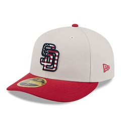 San Diego Padres New Era 2024 Fourth of July Low Profile 59FIFTY Fitted Hat - MLB