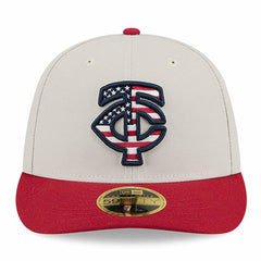 Minnesota Twins New Era 2024 Fourth of July Low Profile 59FIFTY Fitted Hat - MLB