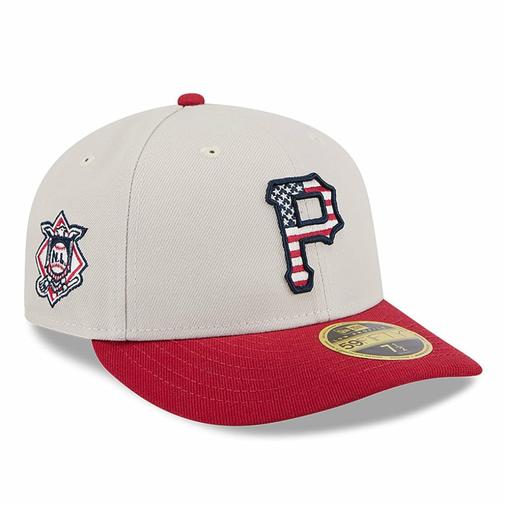 Pittsburgh Pirates New Era 2024 Fourth of July Low Profile 59FIFTY Fitted Hat - MLB
