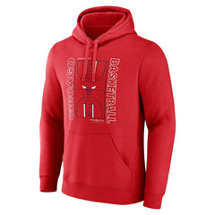 Chicago Bulls Michelob Ultra Full Court Pullover Hoodie - Red - NBA