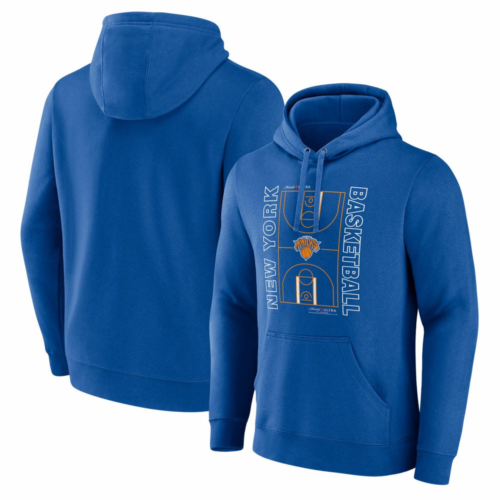 New York Knicks Michelob Ultra Full Court Pullover Hoodie - Blue - NBA