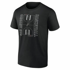 San Antonio Spurs Michelob Ultra Full Court T-Shirt - Black - NBA