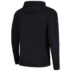 Philadelphia 76ers Levelwear Zander Hoodie Raglan Quarter-Zip Top Black - NBA