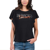 San Francisco Giants G-III 4Her by Carl Banks Women's Crowd Wave T-Shirt - MLB