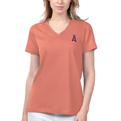 Los Angeles Angels Margaritaville Women's Game Time V-Neck T-Shirt - MLB