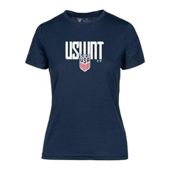 USWNT Levelwear Women's Maddox Elevate T-Shirt Navy - FIFA World CUP