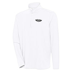New Orleans Pelicans Antigua Hunk Quarter-Zip Top White - NBA