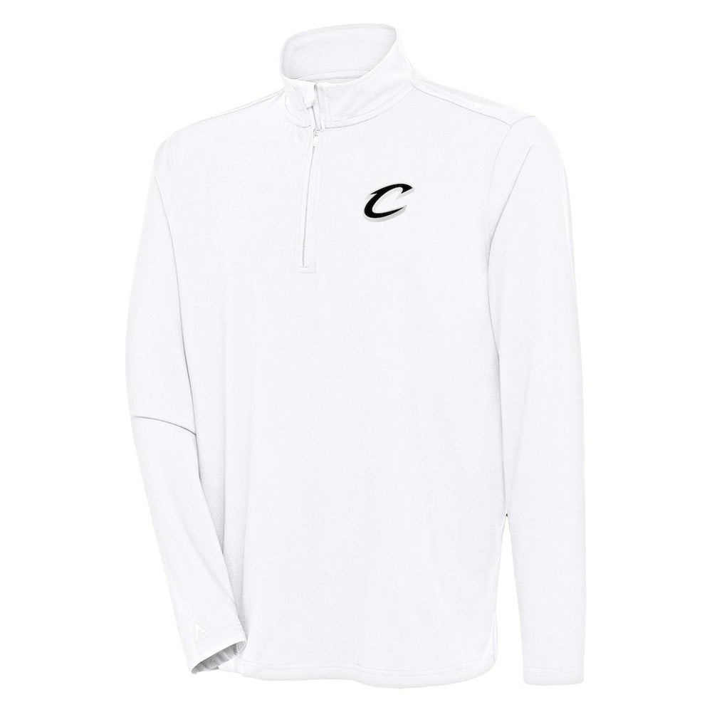 Cleveland Cavaliers Antigua Hunk Quarter-Zip Top White - NBA