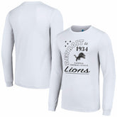 Detroit Lions Starter Arch City Long Sleeve T-Shirt White | NFL