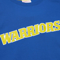 Golden State Warriors Hardwood Classics There and Back Pullover Sweatshirt Royal - NBA