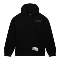 Toronto Raptors Hardwood Classics Tonal Pullover Hoodie Black - NBA