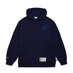 Dallas Mavericks Hardwood Classics Tonal Pullover Hoodie Navy - NBA
