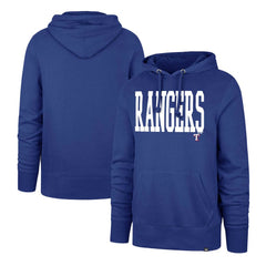 Texas Rangers '47 Dime Headline Pullover Hoodie - MLB