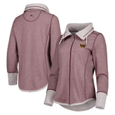 Washington Commanders Women's Sport Sun Fade Full-Zip Sweatshirt Burgundy | Tommy Bahama