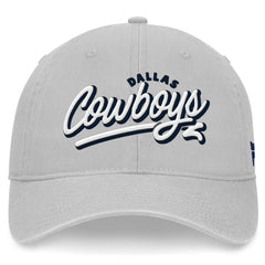 Dallas Cowboys Women's Rustic Kickoff Adjustable Hat Gray | Fanatics