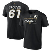 Mark Stone Vegas Golden Knights Fanatics Authentic Pro Prime Name & Number T-Shirt - Black - NHL