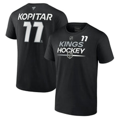 Anze Kopitar Los Angeles Kings Fanatics Authentic Pro Prime Name & Number T-Shirt - Black - NHL