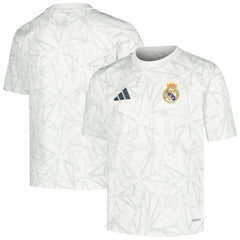 Real Madrid Youth 2024/25 Pre-Match Top White | Adidas Sale