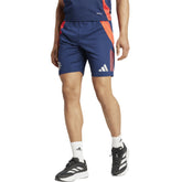 Manchester United Tiro 2024/25 AEROREADY Training Shorts Navy | Adidas Online