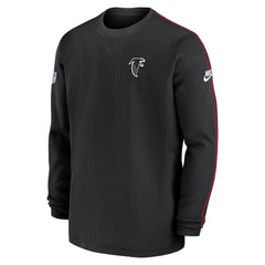 Atlanta Falcons Alternate Logo Coach Long Sleeve Top Black | Nike for Sale
