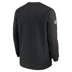Atlanta Falcons Alternate Logo Coach Long Sleeve Top Black | Nike for Sale