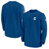 Indianapolis Colts Alternate Logo Coach Long Sleeve Top Royal | Nike for Sale