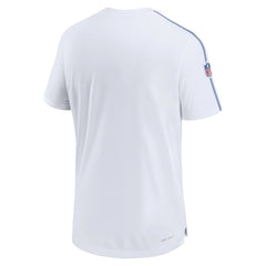 New England Patriots Sideline Alternate Logo Coach Performance Top White | Nike for Sale